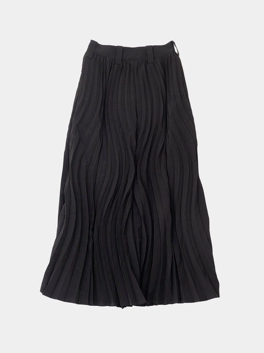 LS-SK2 Curve Pleated Skirt