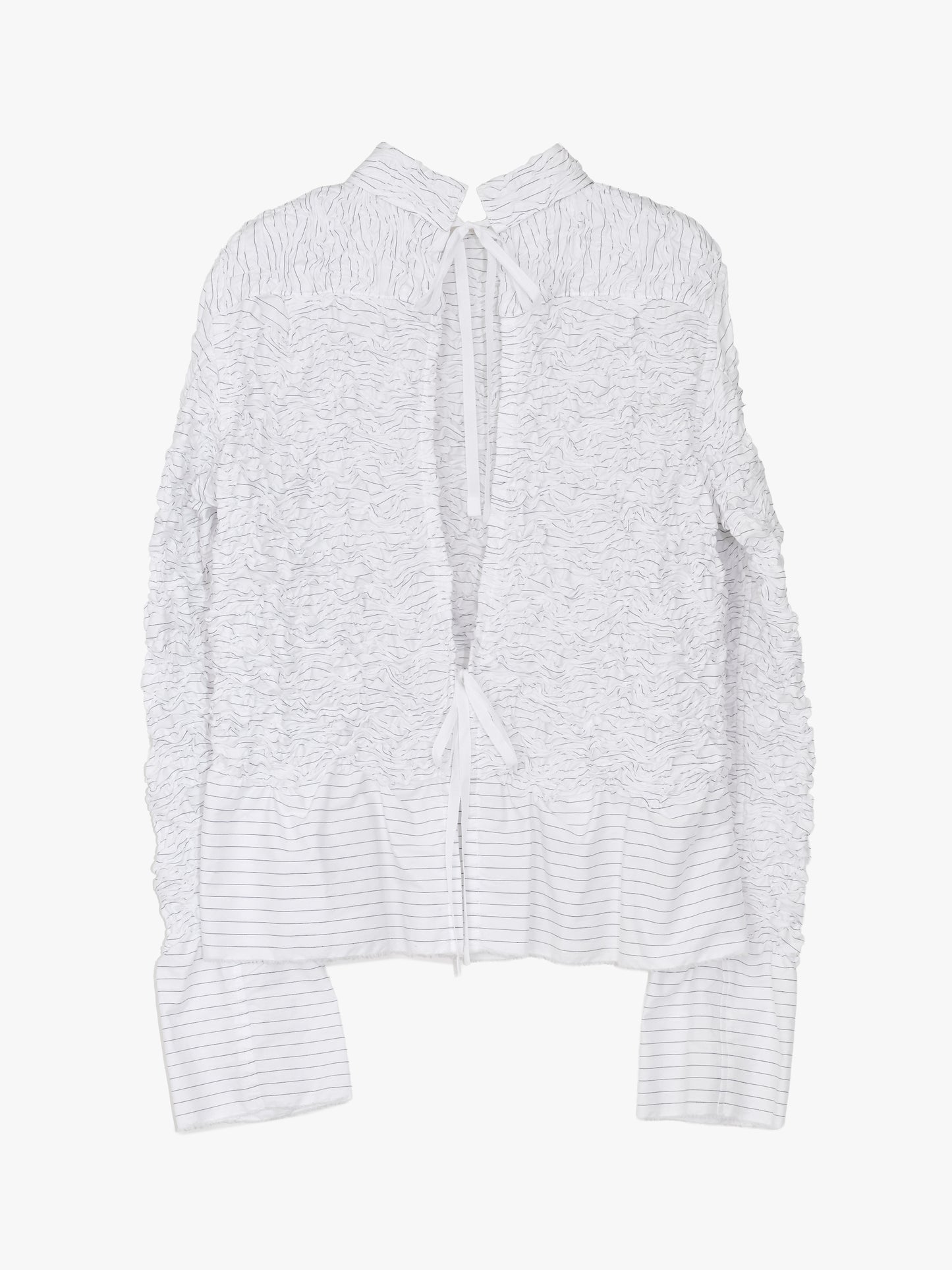 LS-SH3 Shirred Embroidery Shirt