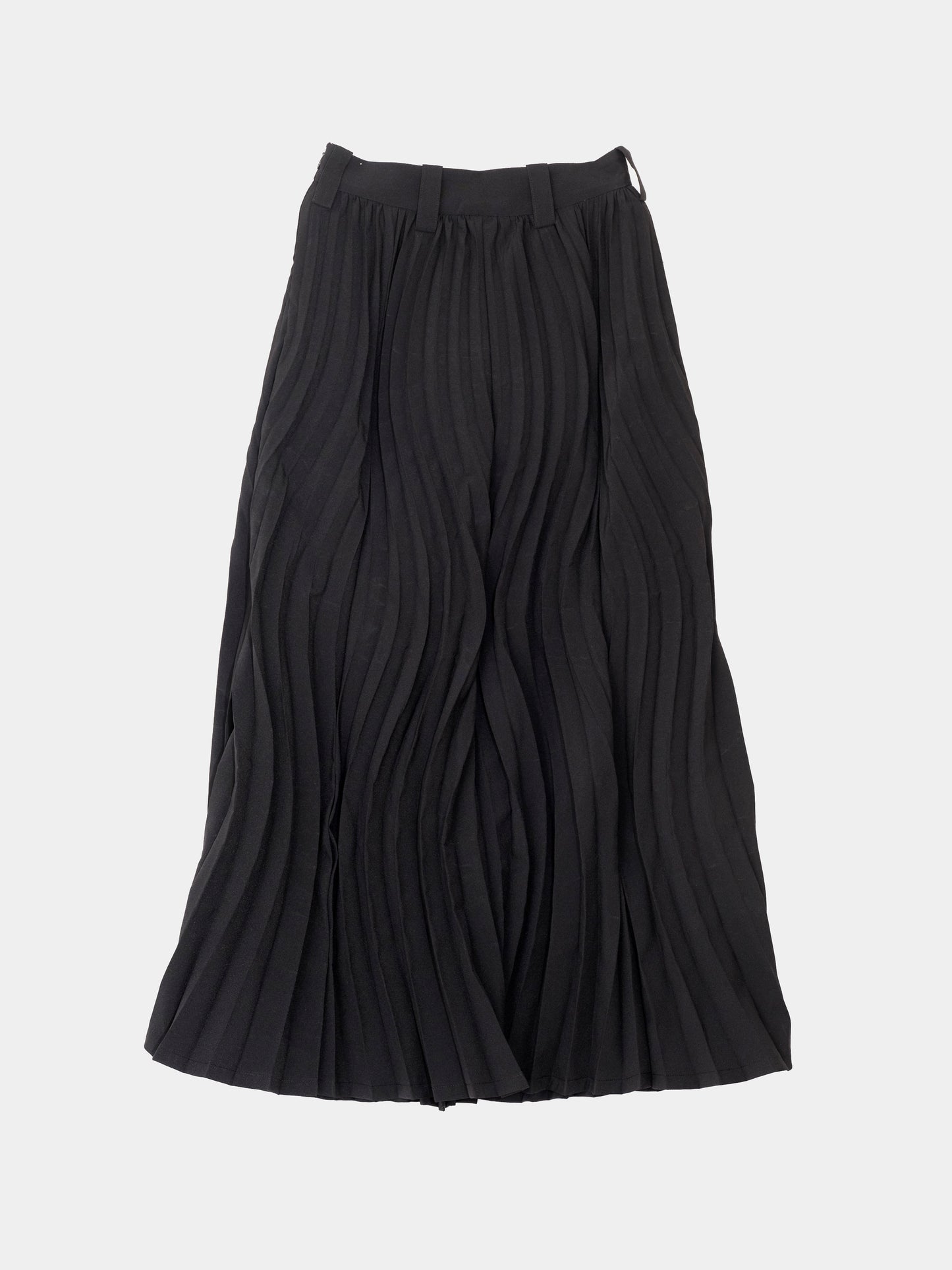 LS-SK2 Curve Pleated Skirt