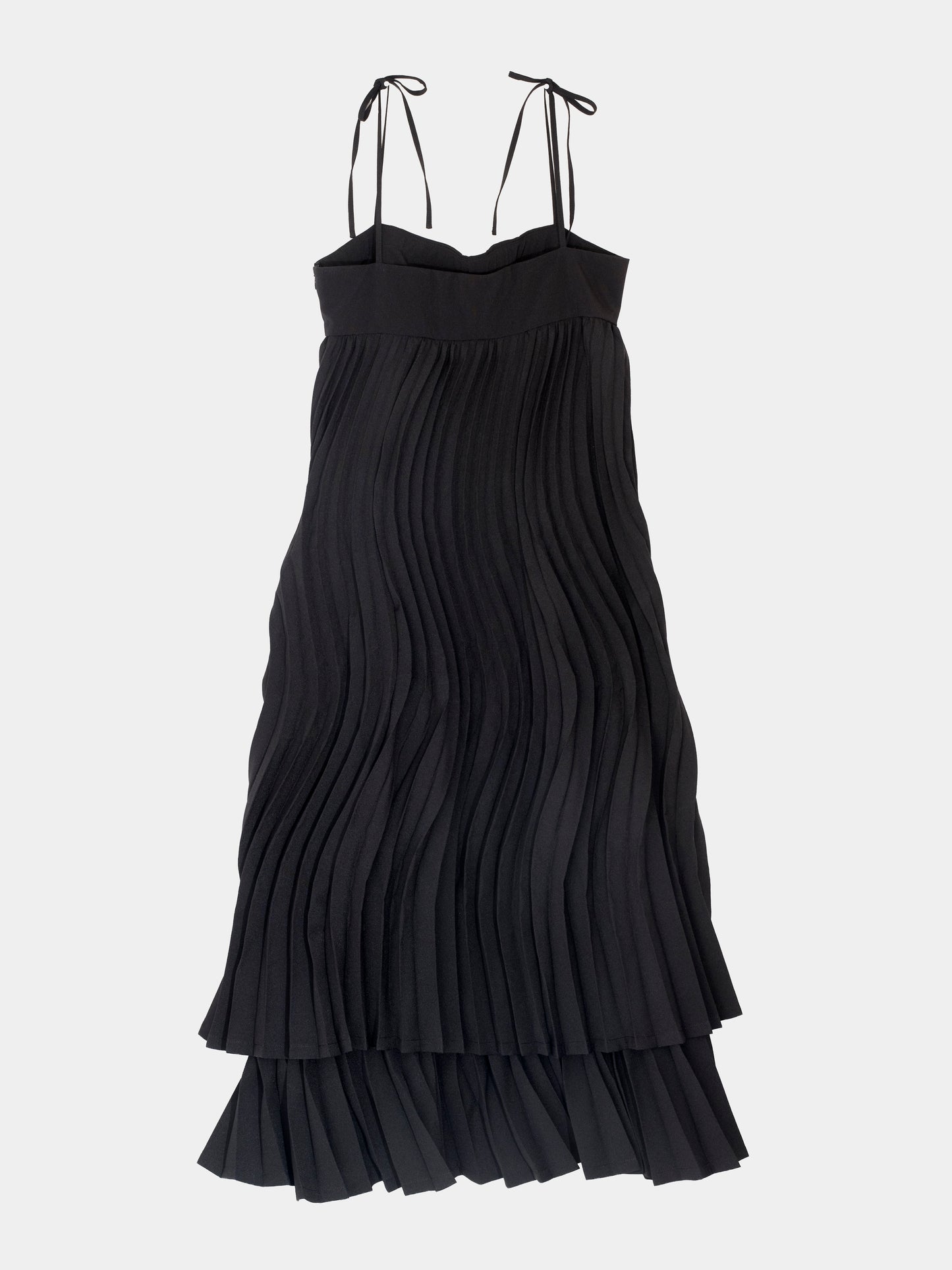 LS-OP2 Curve Pleated Dress