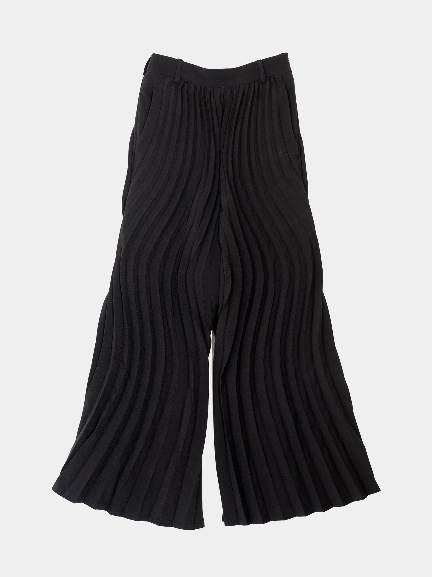LS-PT4 ZZZ Curve Pleated Pants
