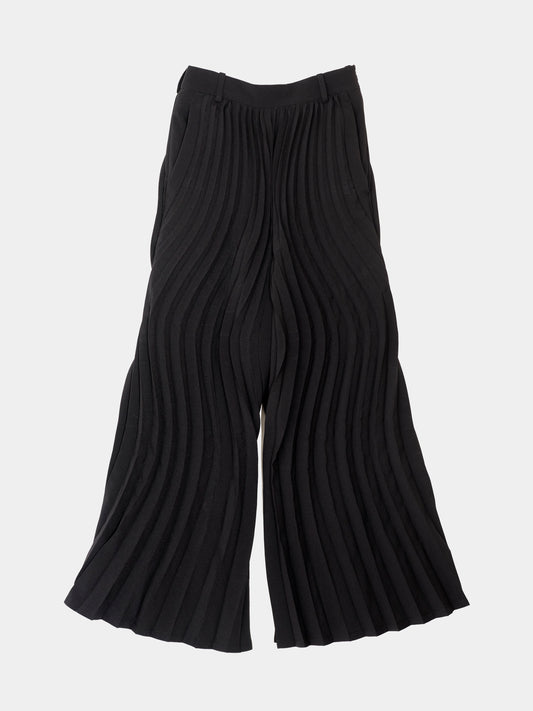 LS-PT4 ZZZ Curve Pleated Pants