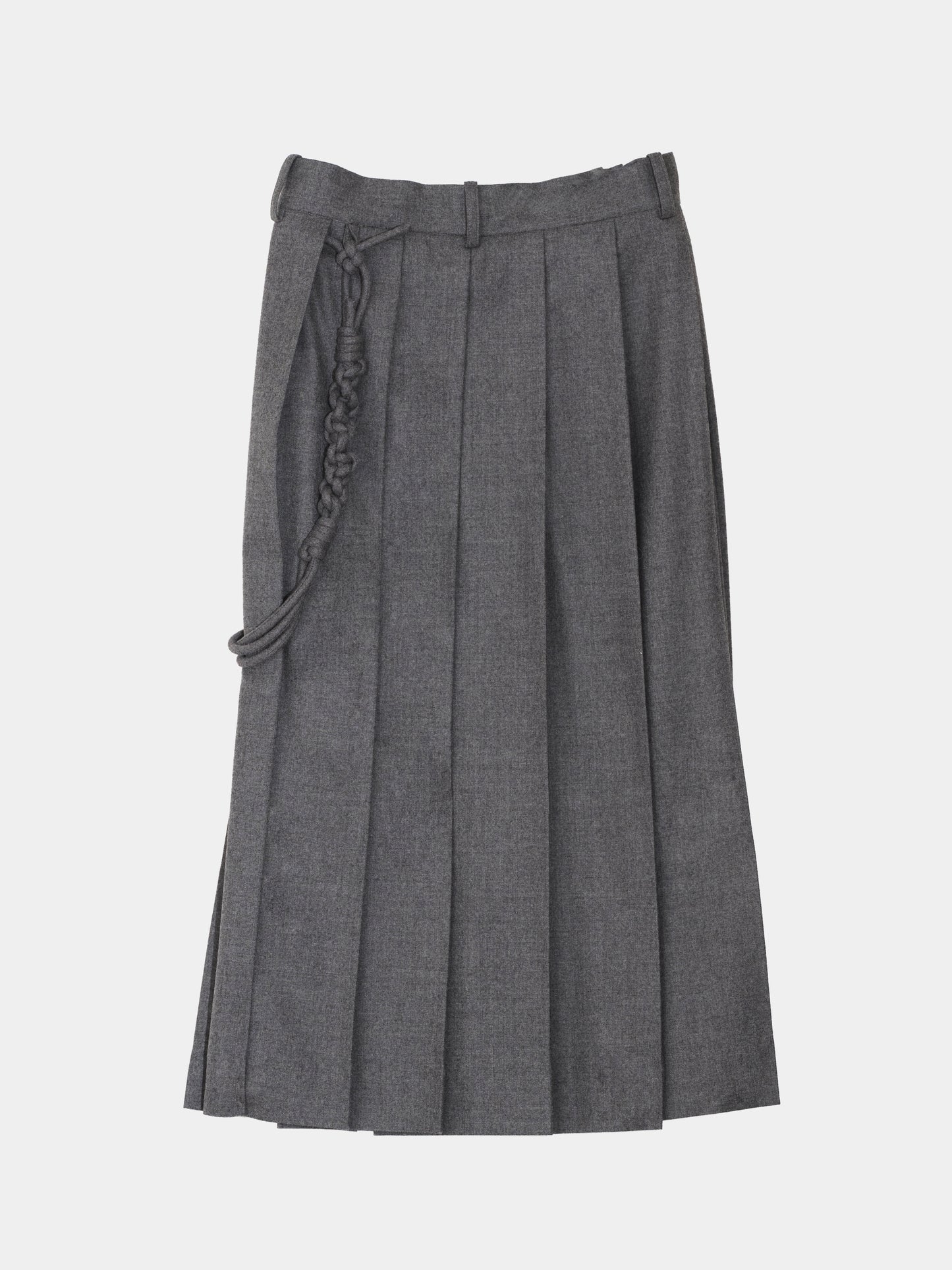 LS-SK1 BCharm-Decorated Pleatsed Skirt