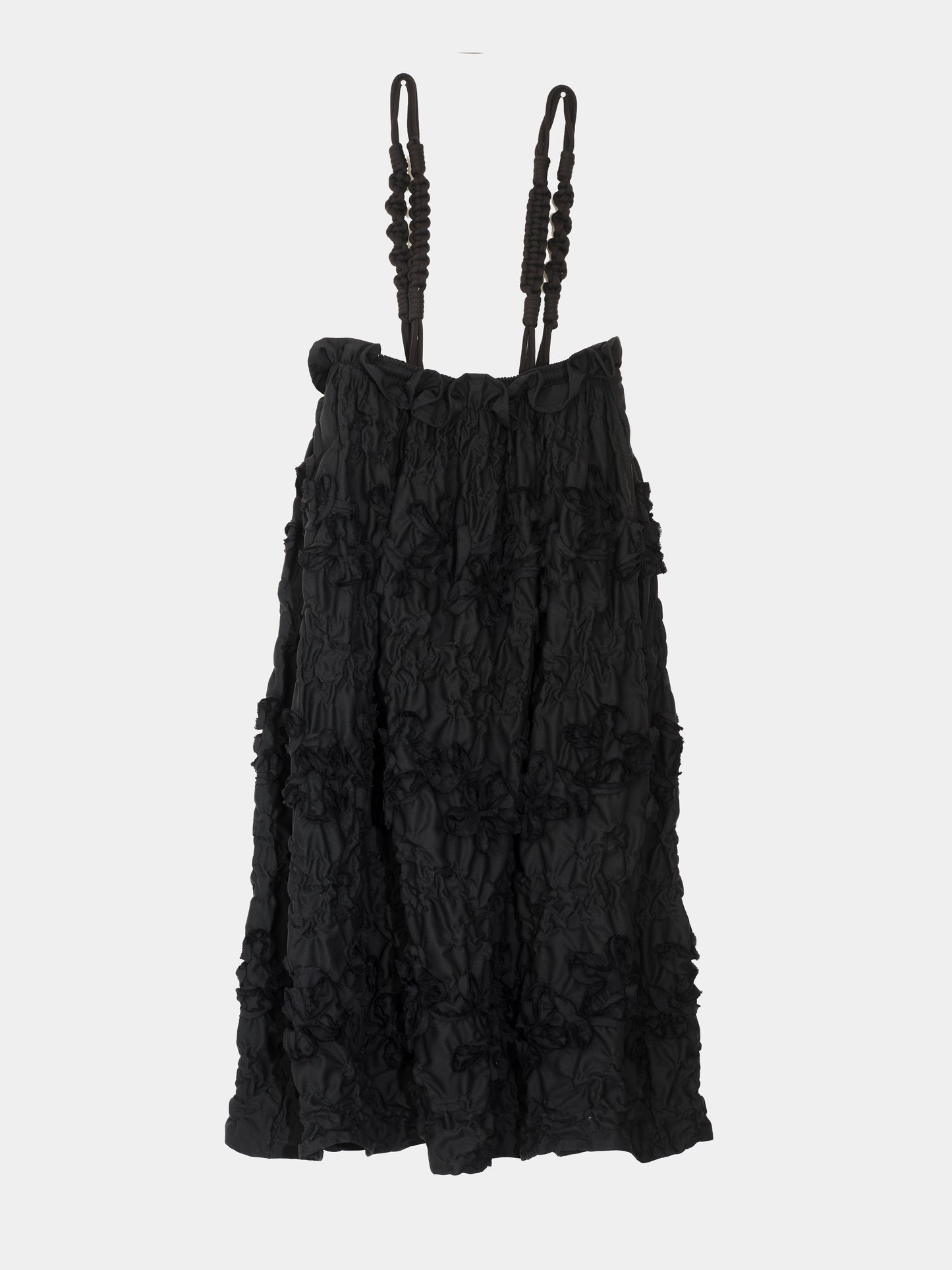 LS-SK5  Shirring Tape Embroidery Skirt